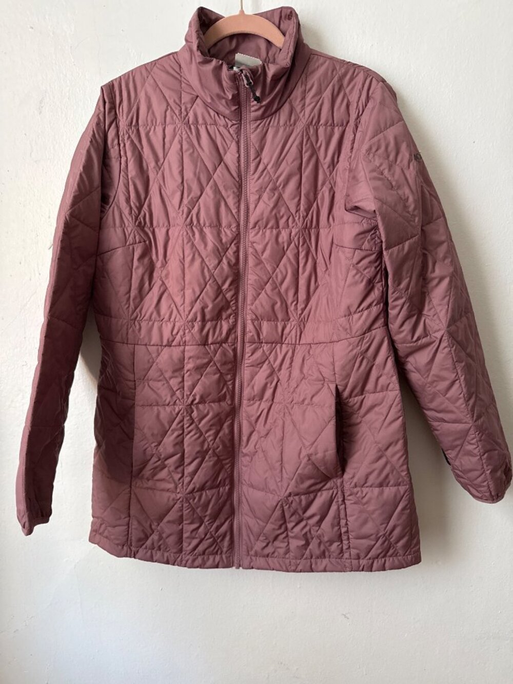 Columbia Women's Columbia Heavenly Long Mauve Jacket Fig Omni-Heat Size L